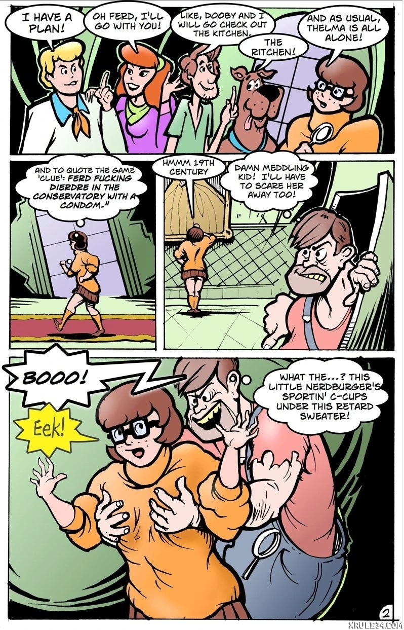 Solves the Mystery! porn comic picture 3