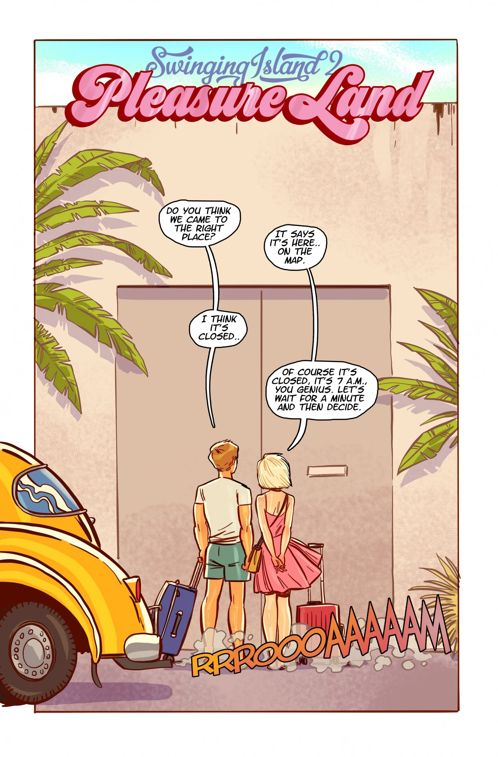 Swinging Island 2 porn comic picture 1
