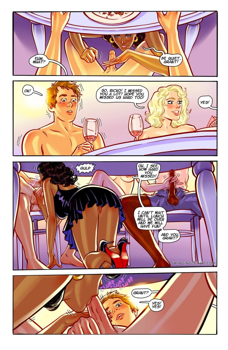 Swinging Island 2 porn comic picture 129