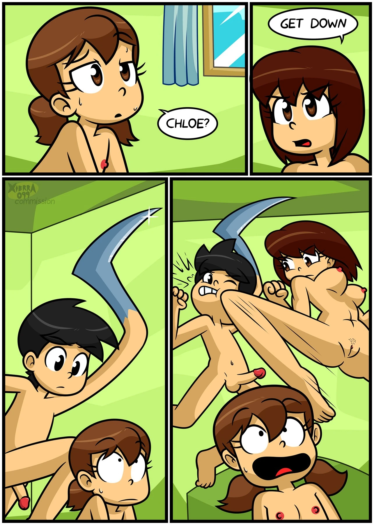 The Chloenator 1 porn comic picture 3