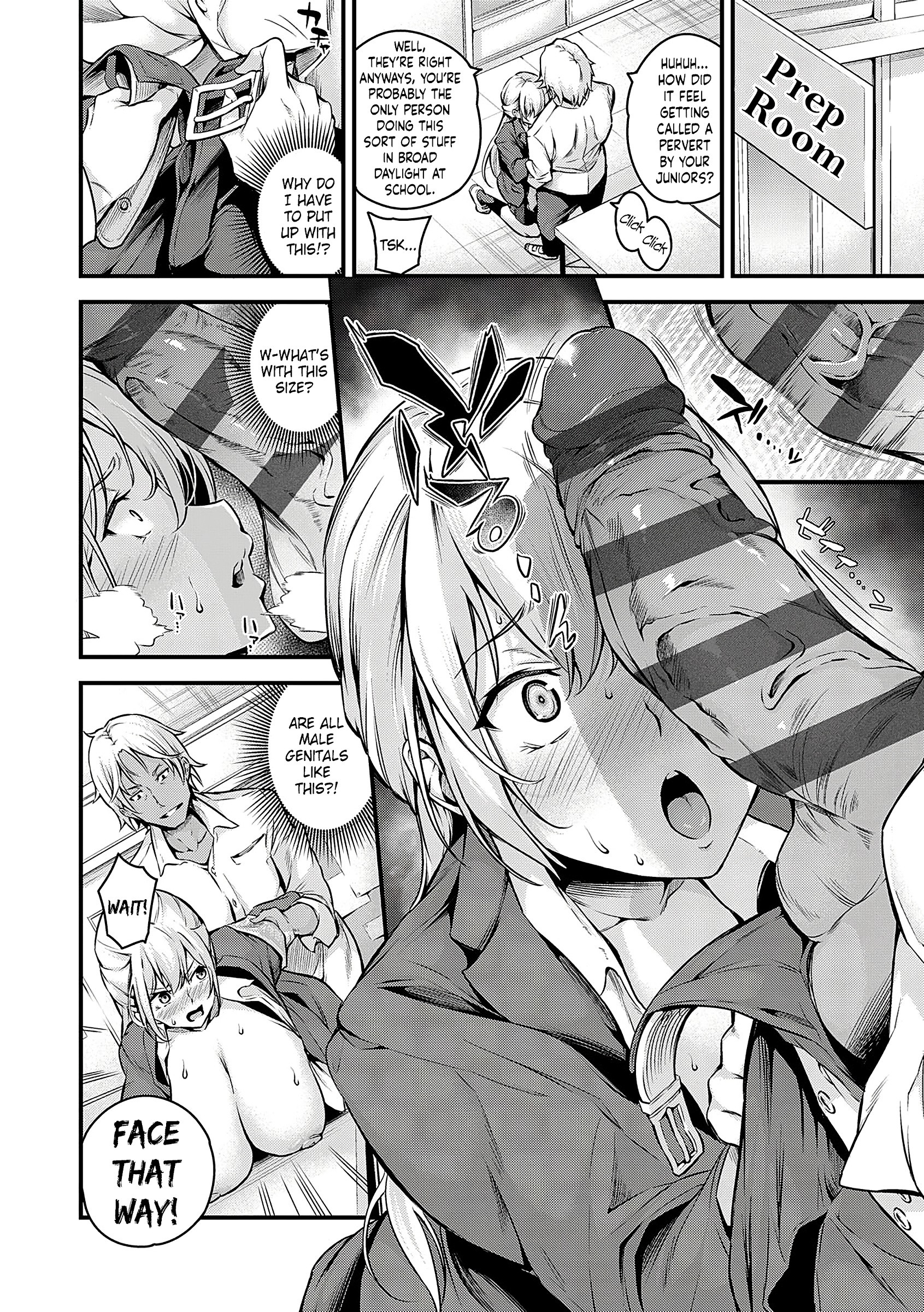 The Defeat of Ichijou From the Disciplinary Committee hentai manga picture 10