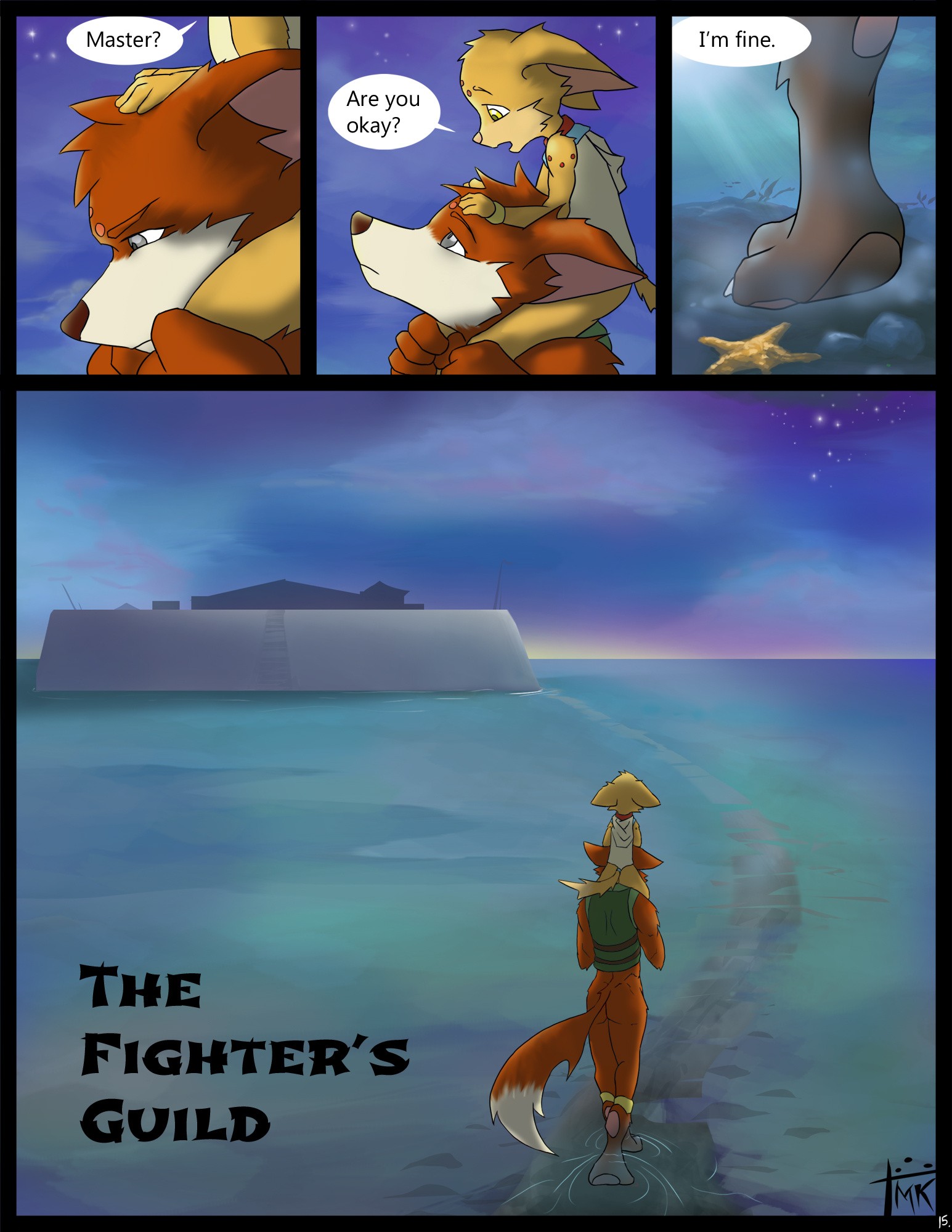 The Fighter's Guild porn comic picture 16