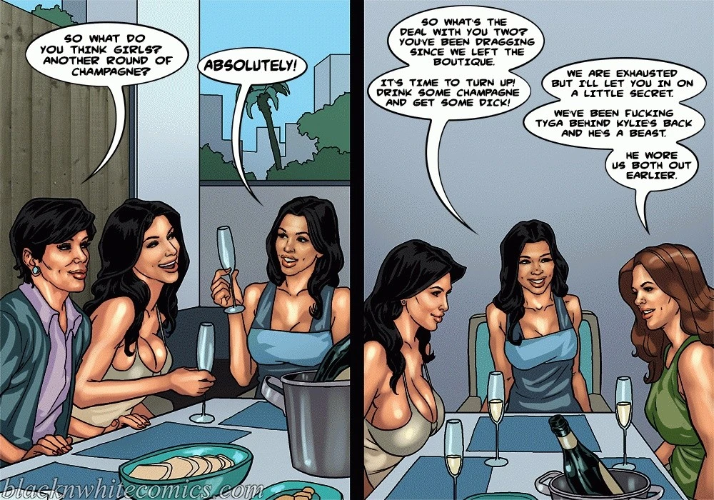 The KarASSians the Next Generation porn comic picture 104