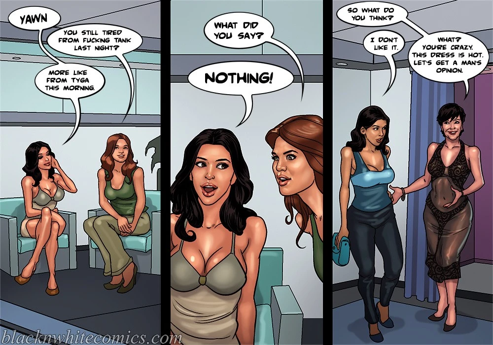 The KarASSians the Next Generation porn comic picture 53