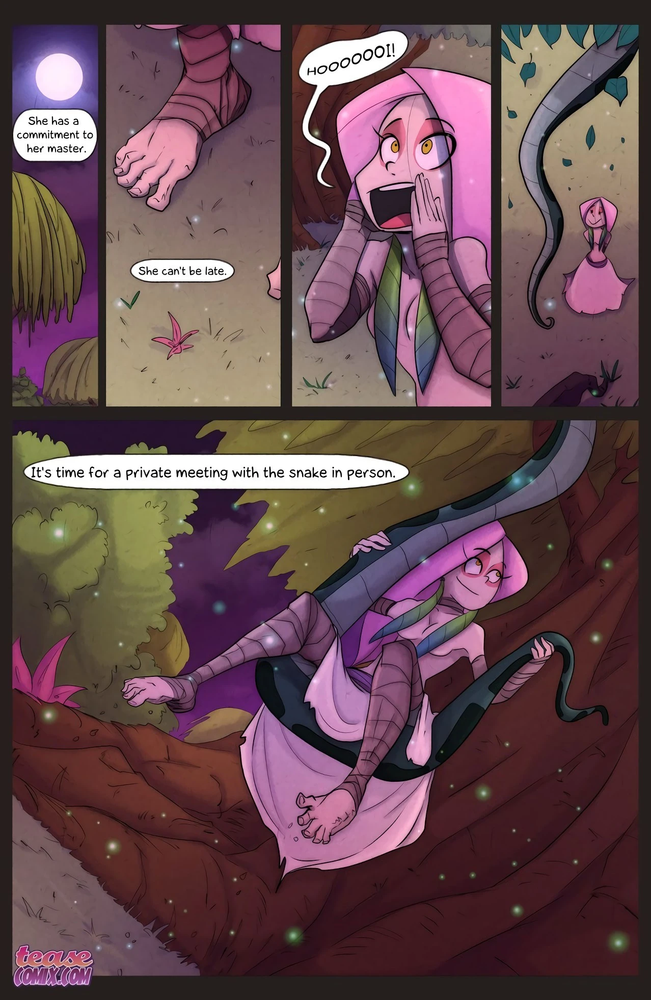 The Snake and The Girl 5 porn comic picture 27