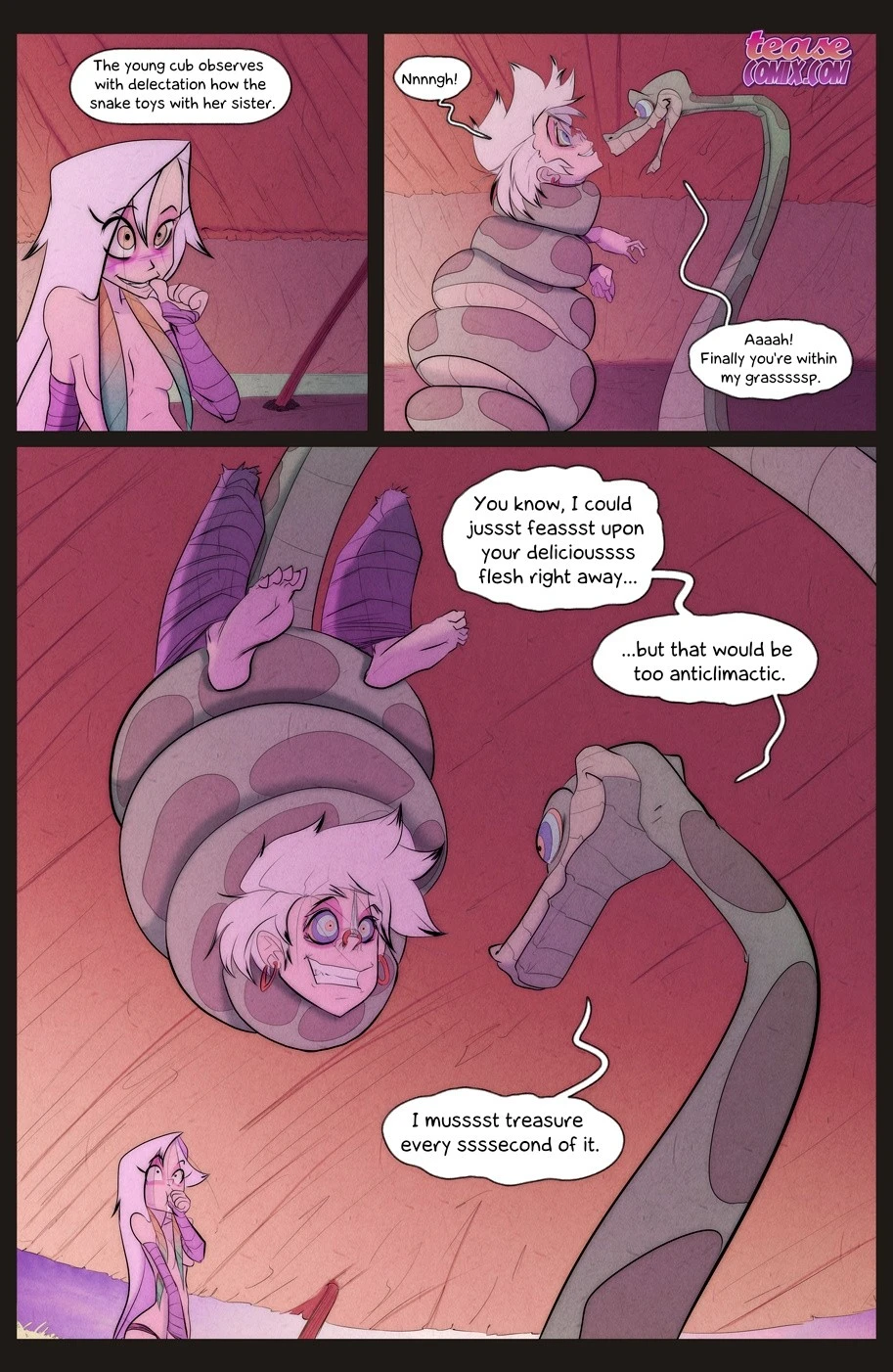 The Snake and The Girl 5 porn comic picture 6