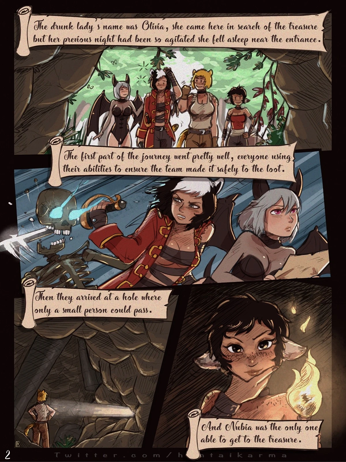 The swindler's tale 1: Beauties in the deep porn comic picture 3