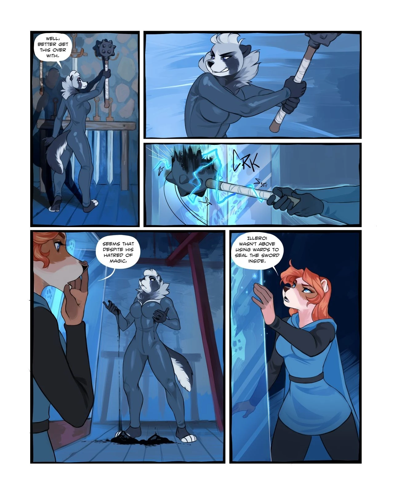 The Sword of Souls porn comic picture 36