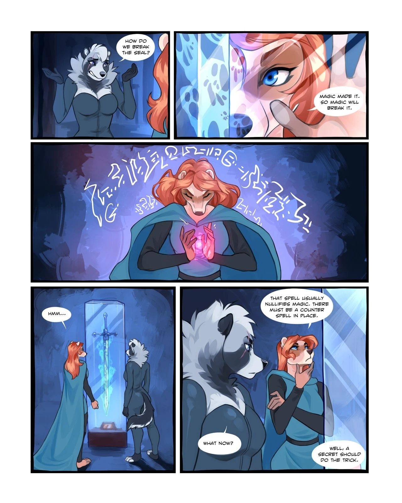 The Sword of Souls porn comic picture 37