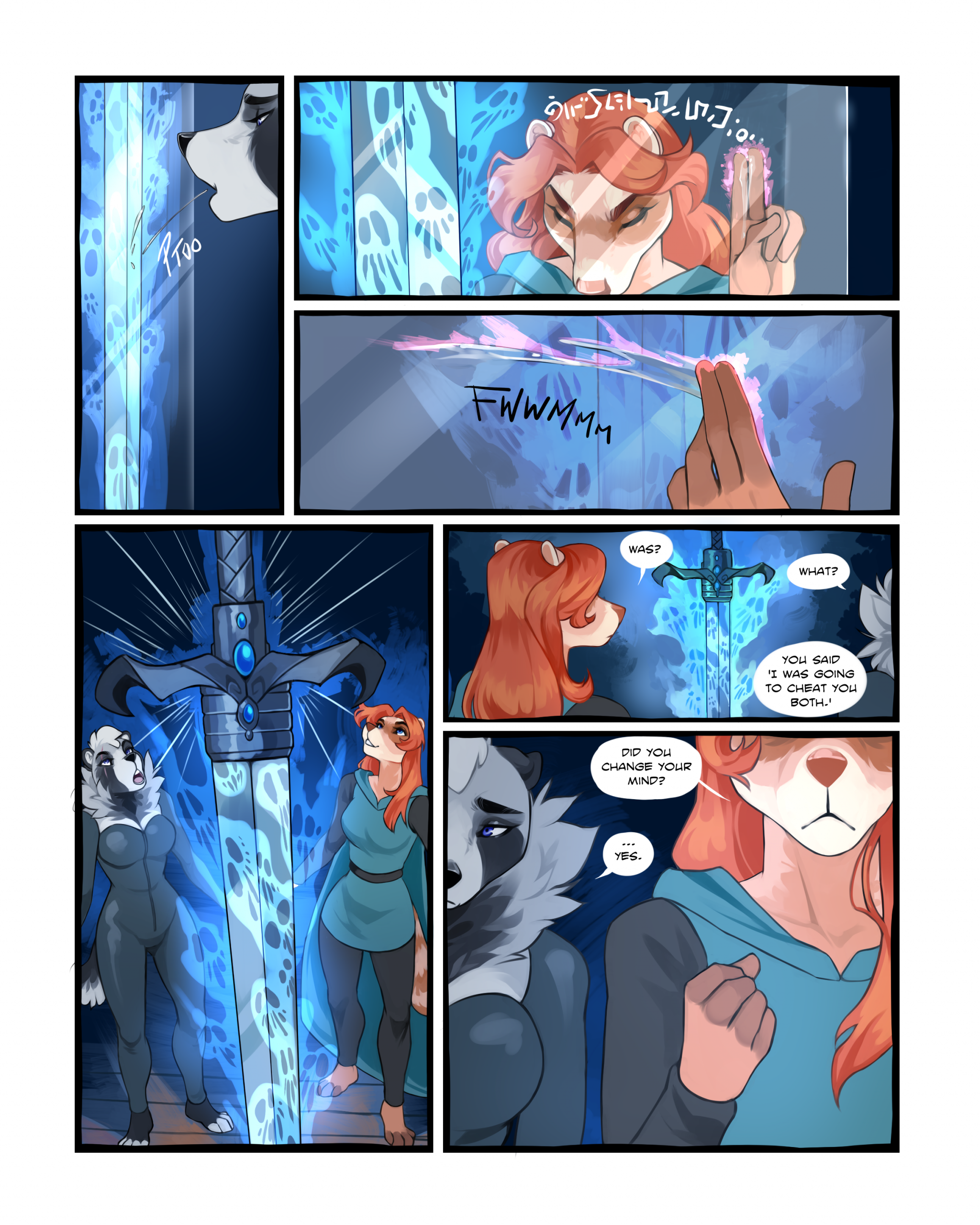 The Sword of Souls porn comic picture 39