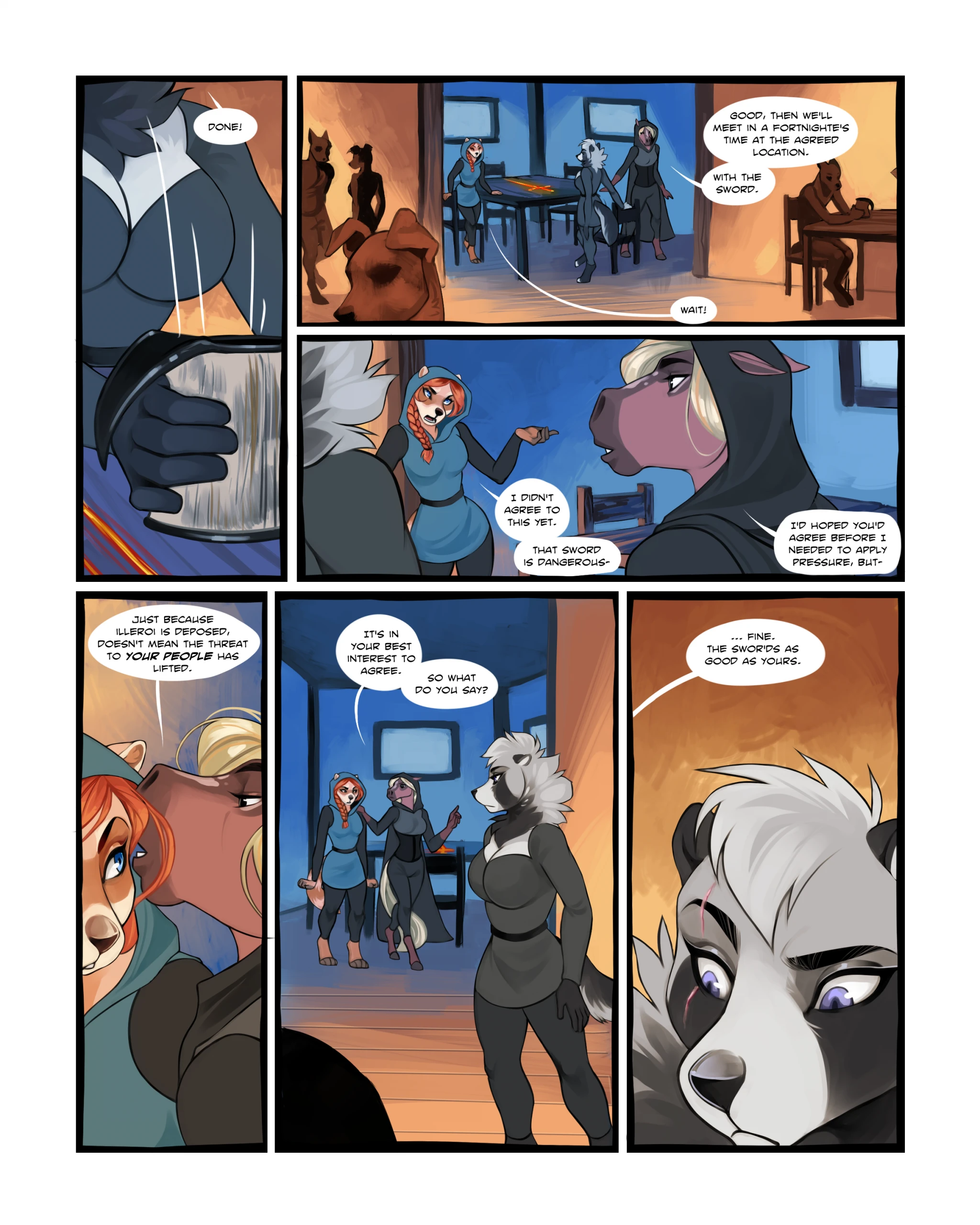 The Sword of Souls porn comic picture 8
