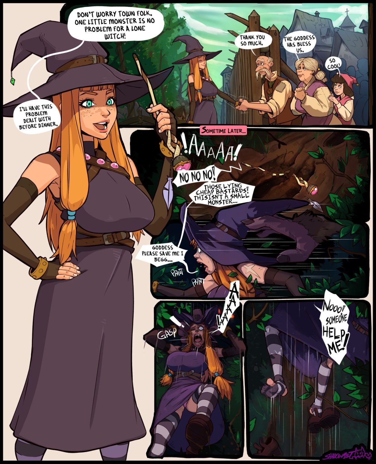 Witch comic porn comic picture 1