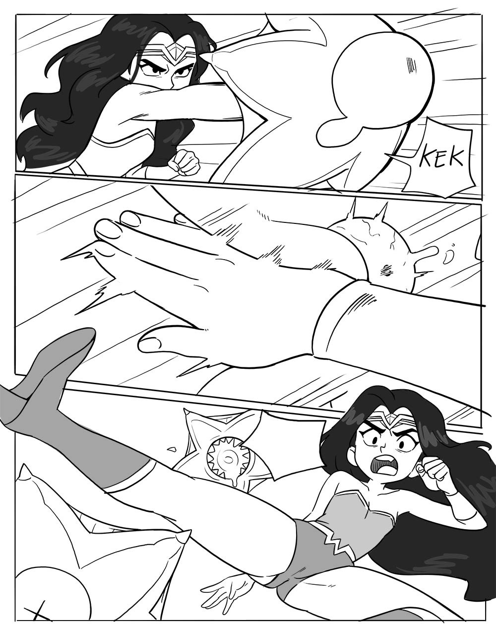 Wonder Women porn comic picture 2