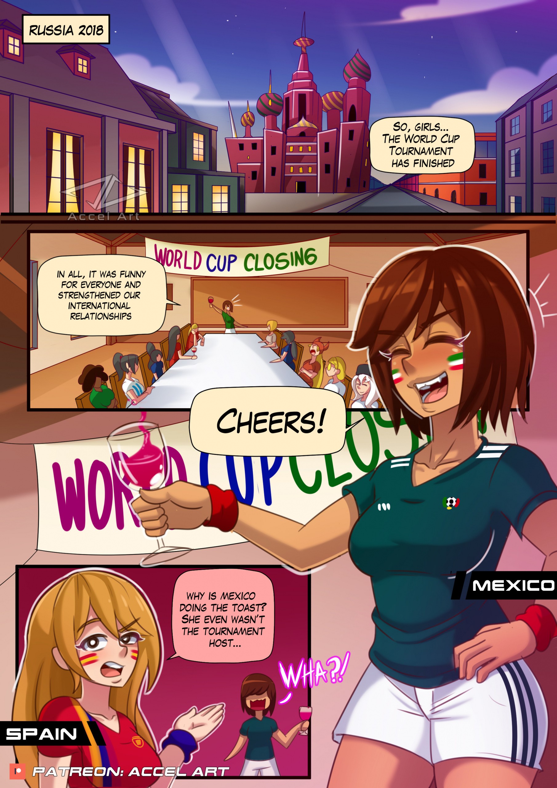 World Cup Girls porn comic picture 3
