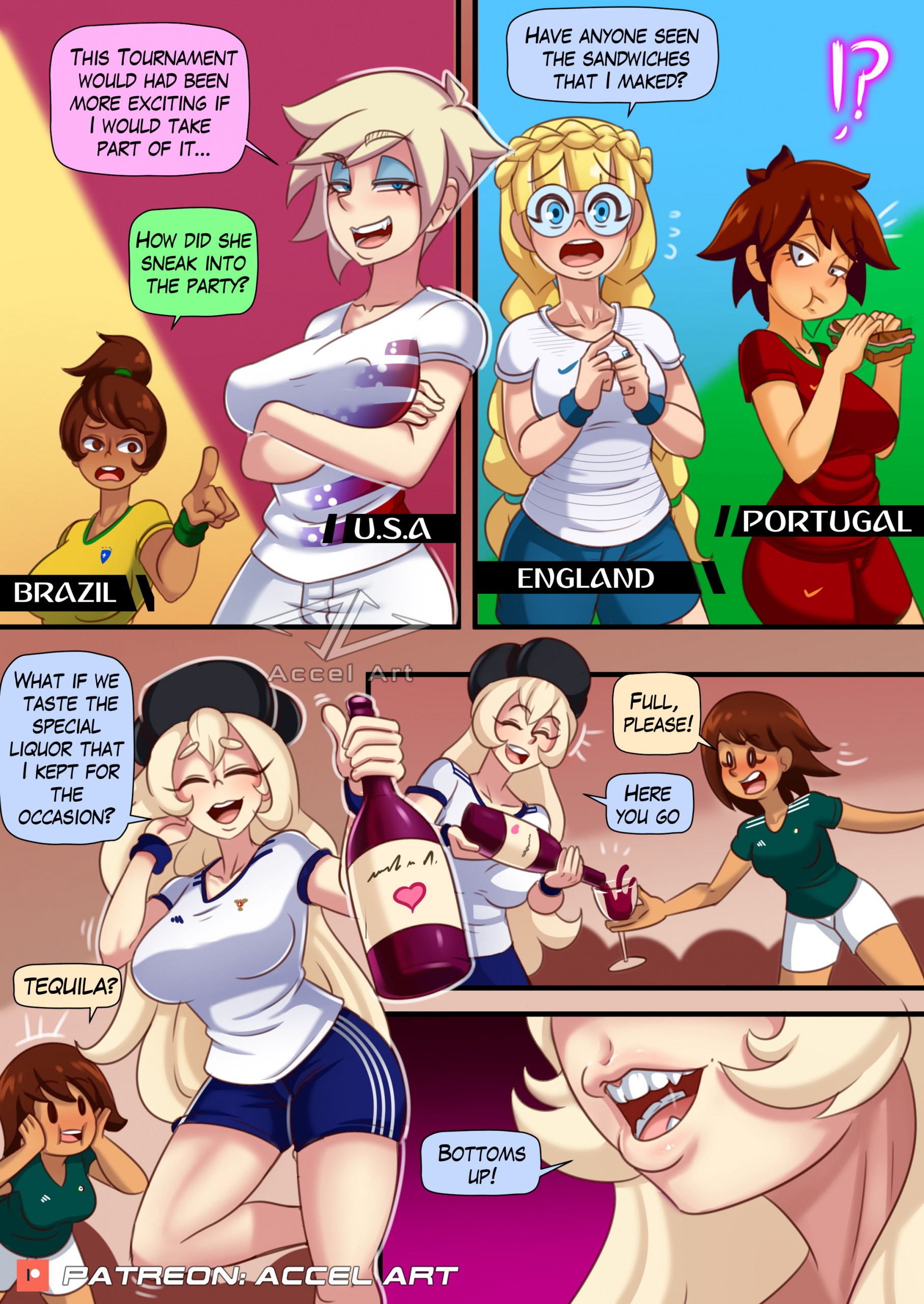 World Cup Girls porn comic picture 5
