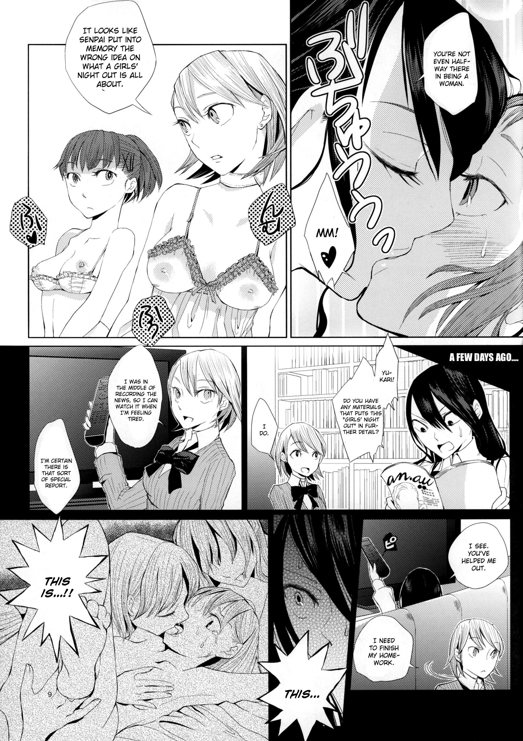 YURI SONA 2 Yoru no Joou - Midnight Queen hentai manga picture 6