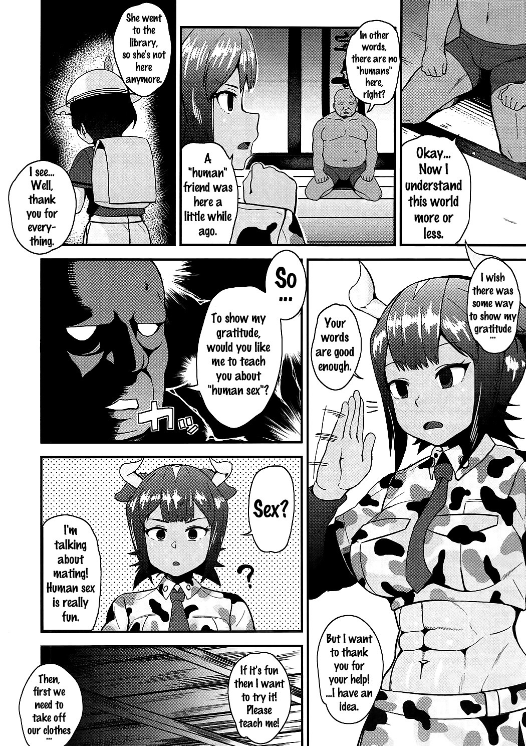Aurochs-san ni Oshiete Ageyou hentai manga picture 3
