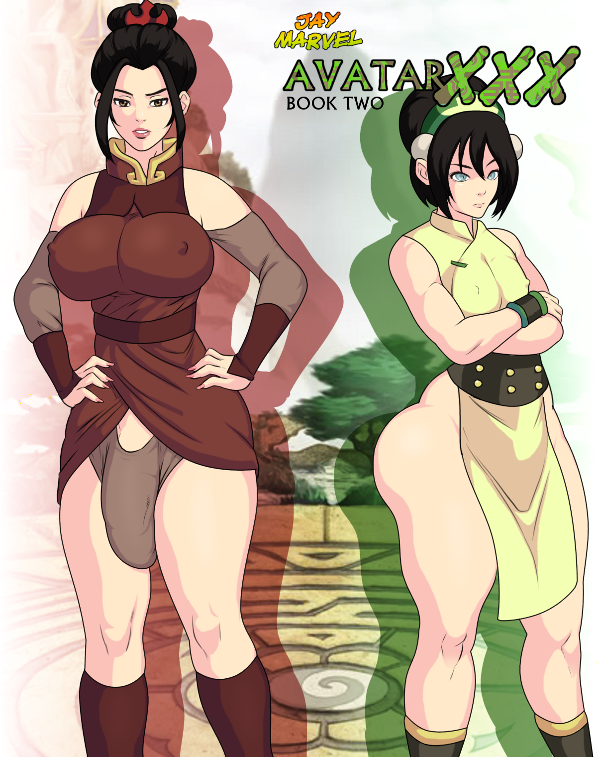 Avatar XXX Book Two and Three porn comic picture 1