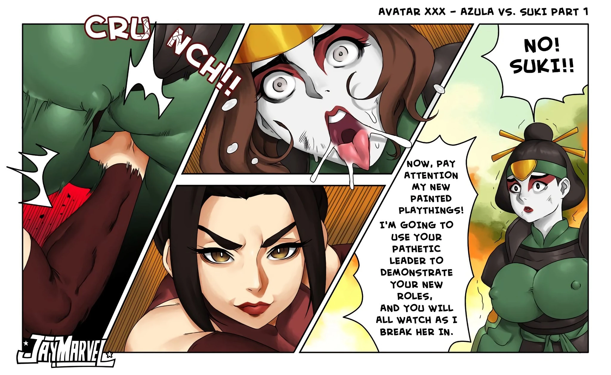 Avatar XXX Book Two and Three porn comic picture 17