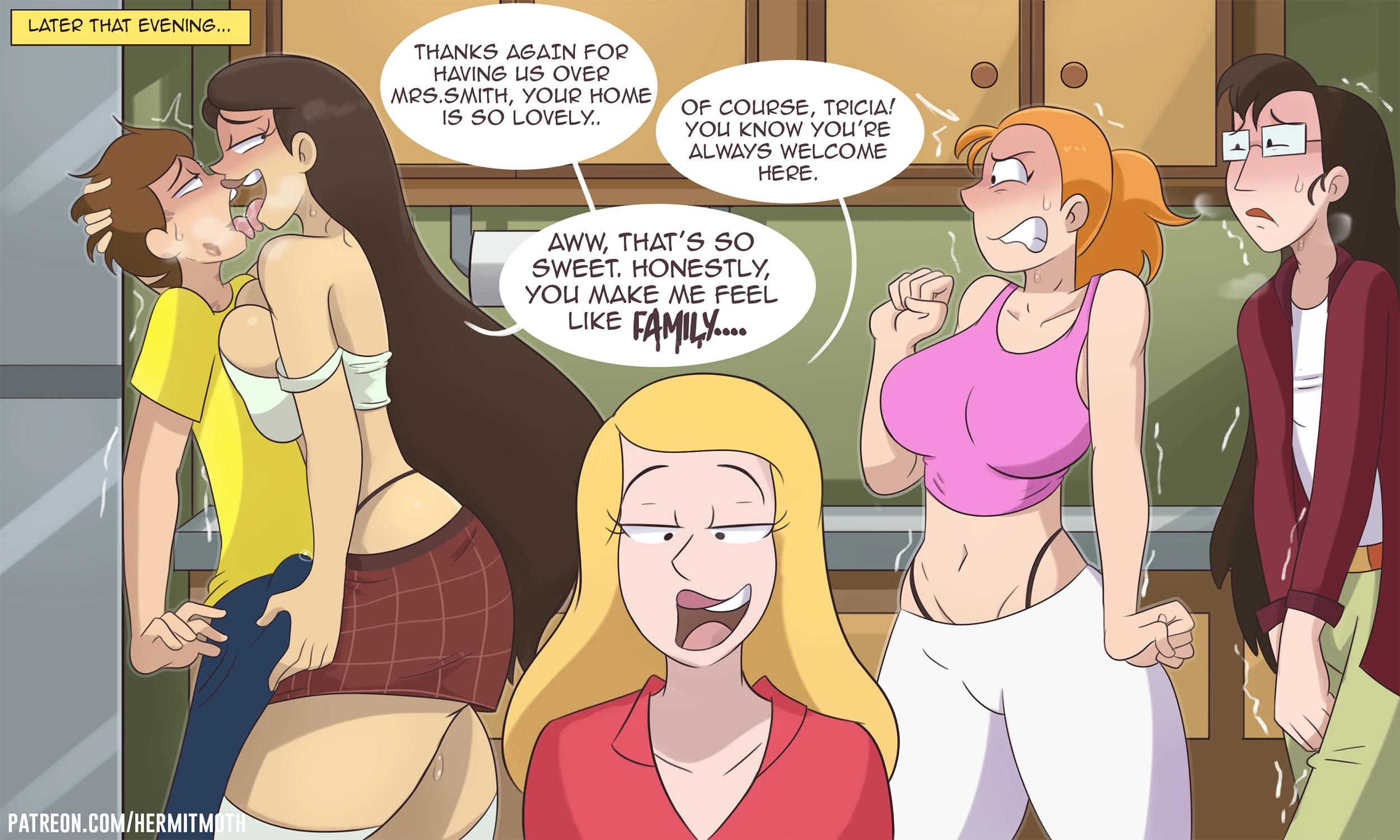 Aw Jeez Tricia porn comic picture 5