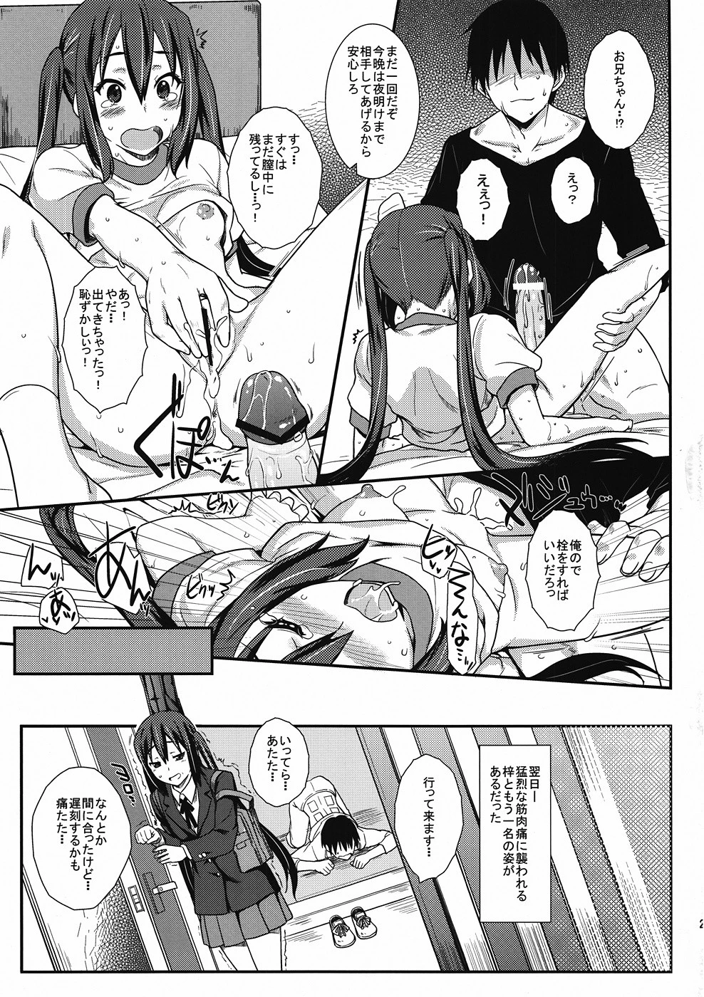 Azusa no Shintai Kensa Daisakusen hentai manga picture 24