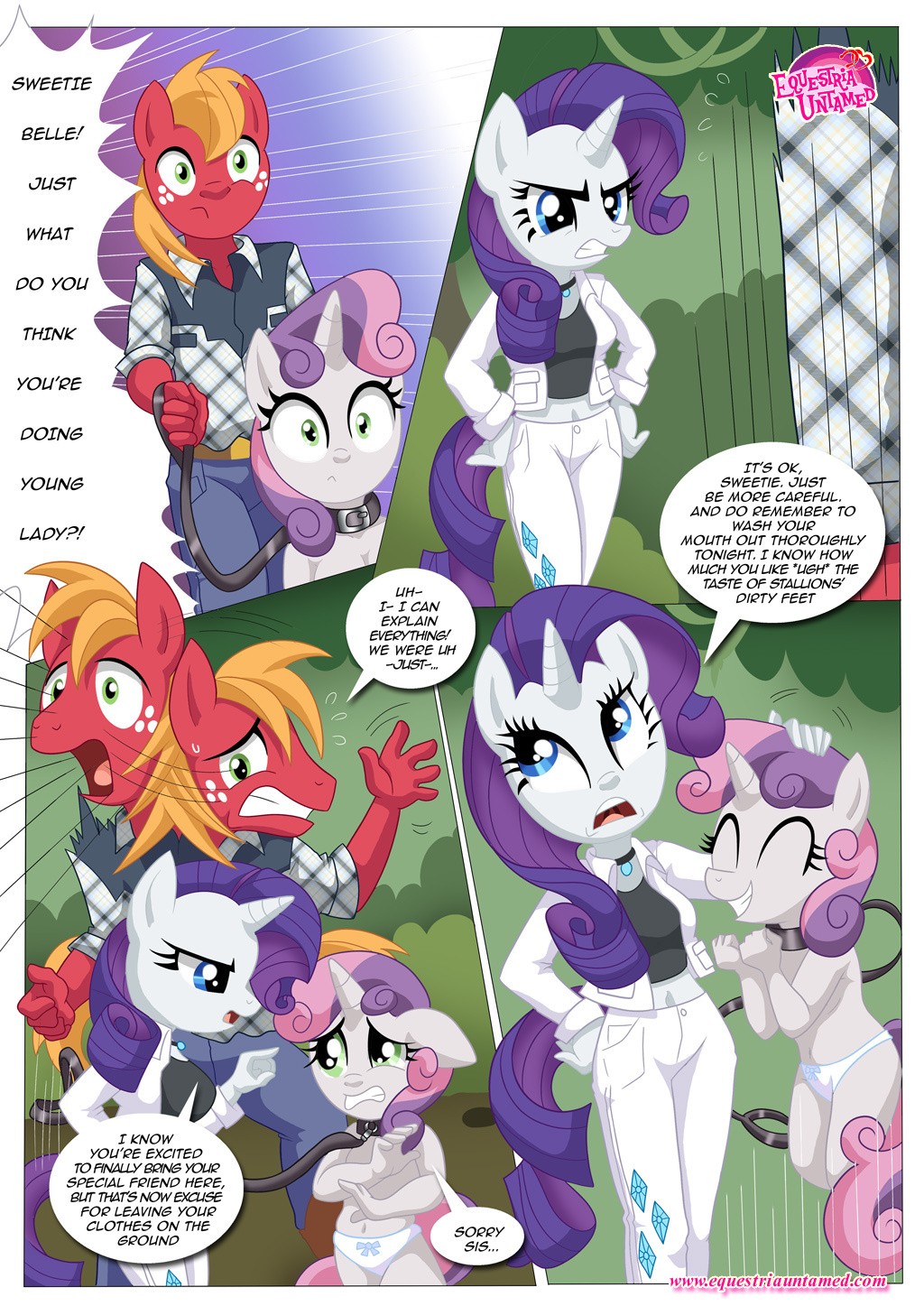 Be My Special Somepony porn comic picture 18