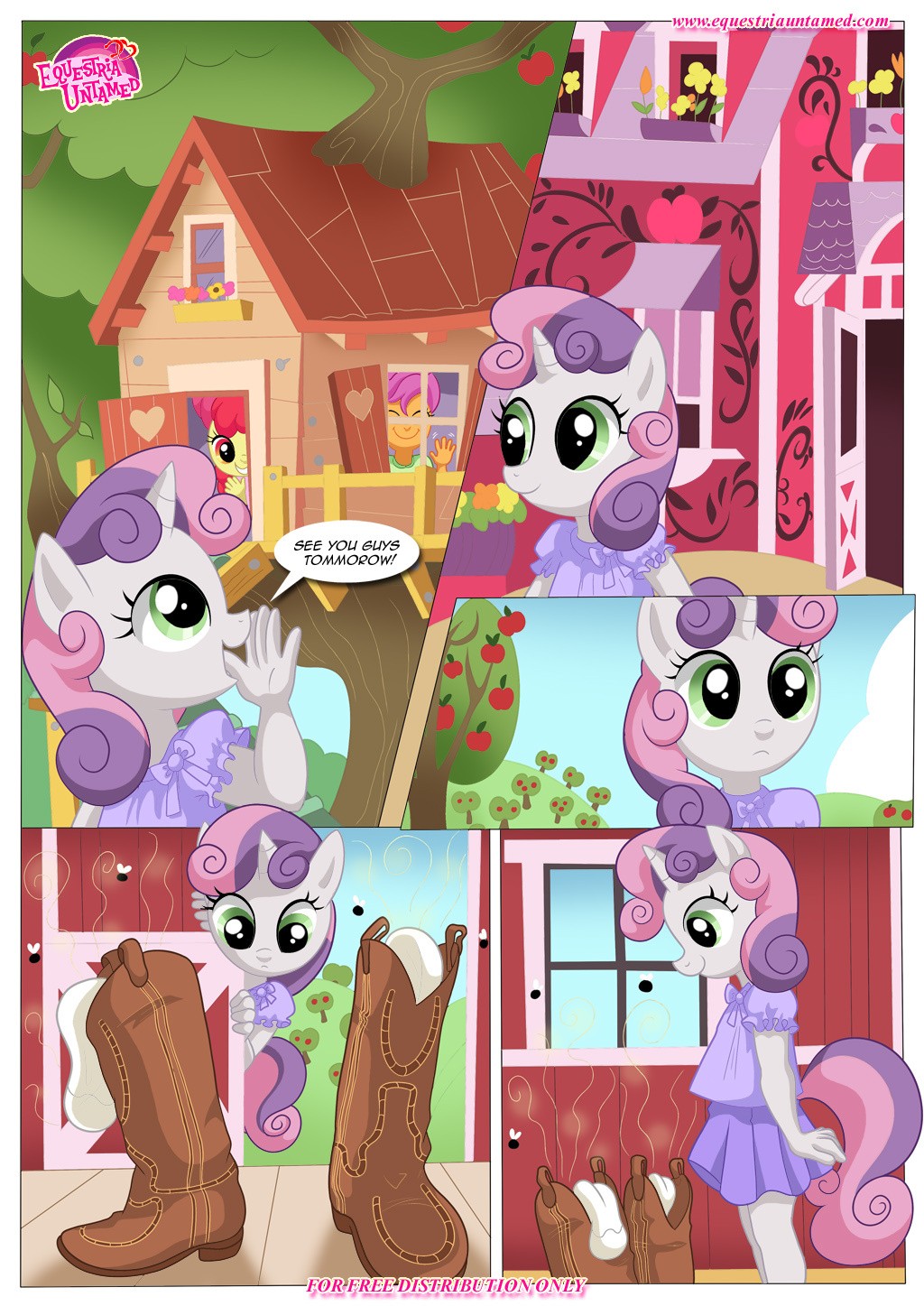 Be My Special Somepony porn comic picture 2