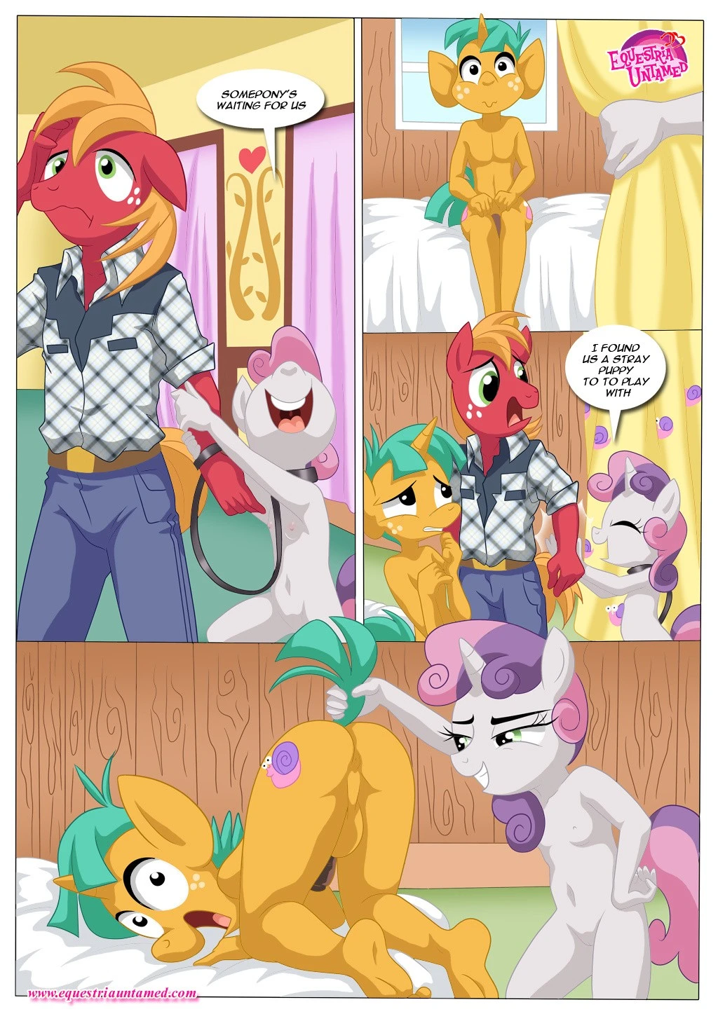 Be My Special Somepony porn comic picture 22