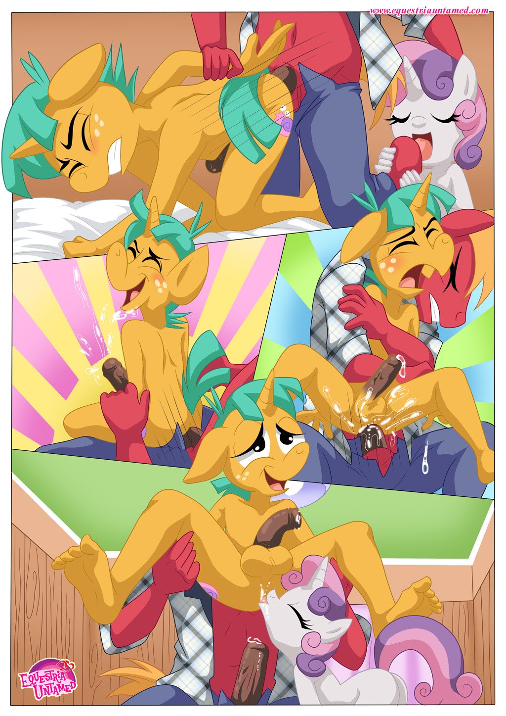 Be My Special Somepony porn comic picture 24