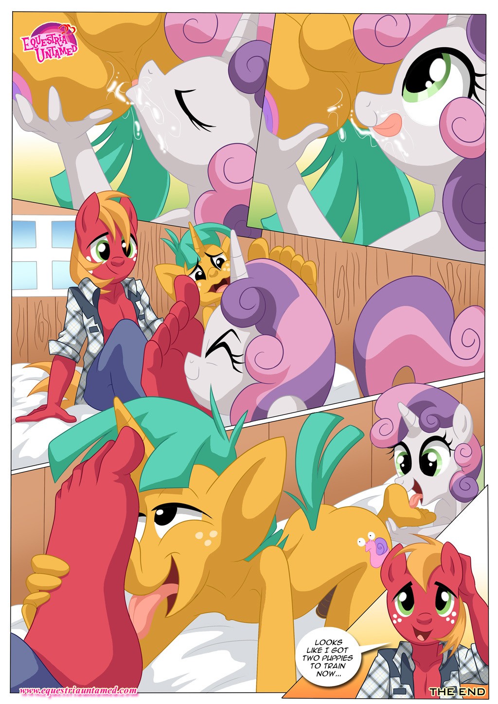 Be My Special Somepony porn comic picture 25