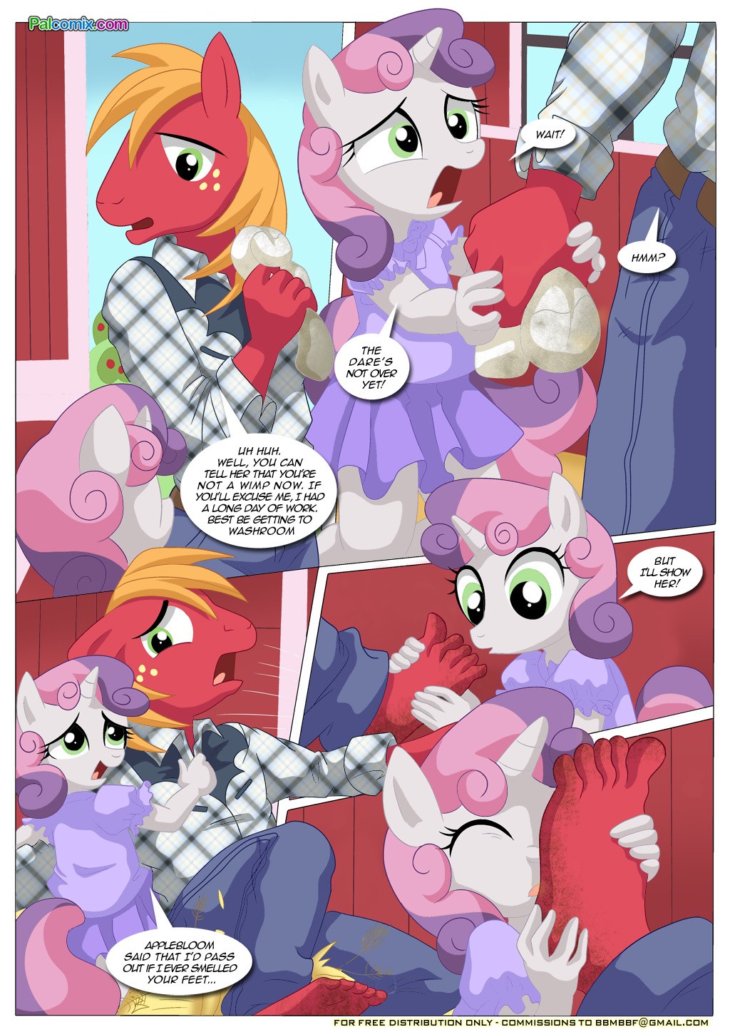 Be My Special Somepony porn comic picture 5