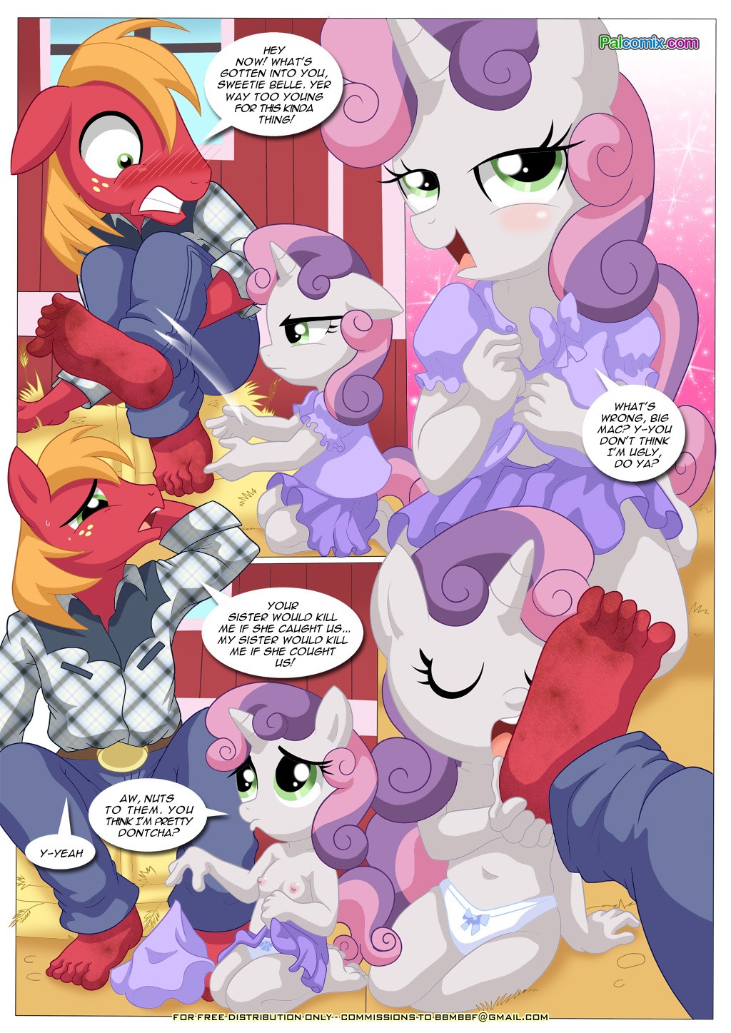Be My Special Somepony porn comic picture 6
