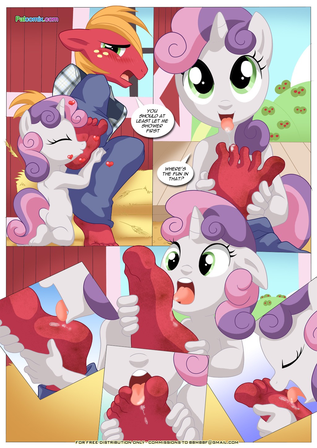 Be My Special Somepony porn comic picture 7