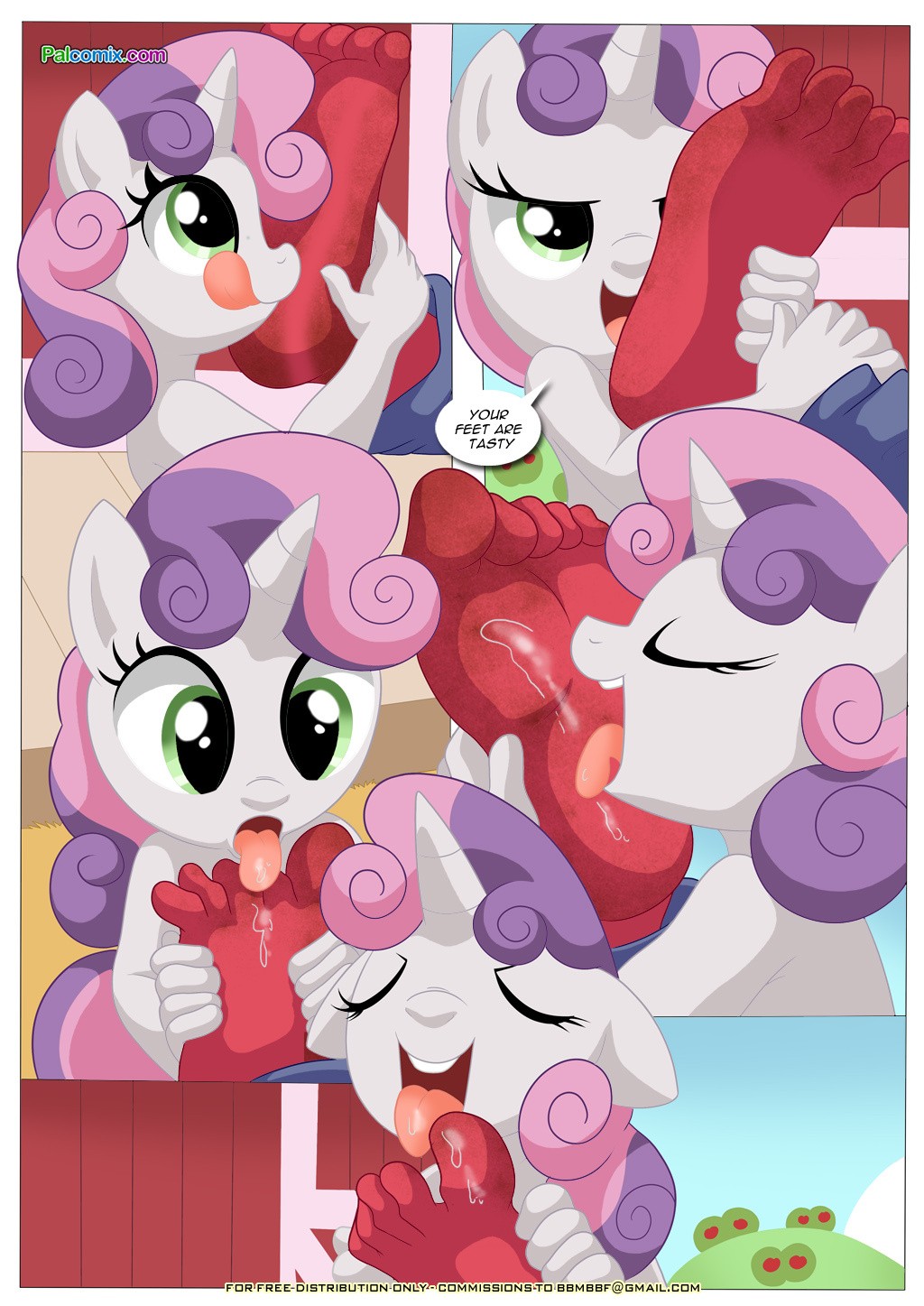 Be My Special Somepony porn comic picture 8