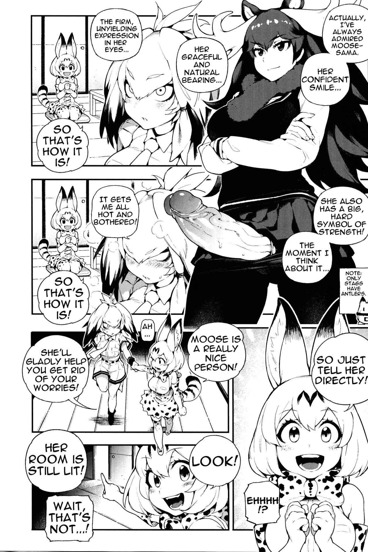 BEAST FRIENDS hentai manga picture 3