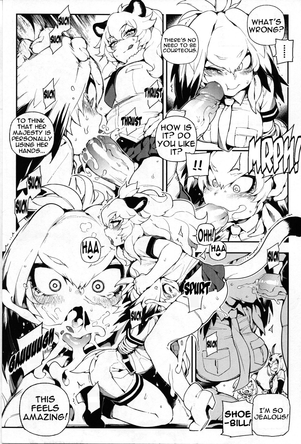 BEAST FRIENDS hentai manga picture 6