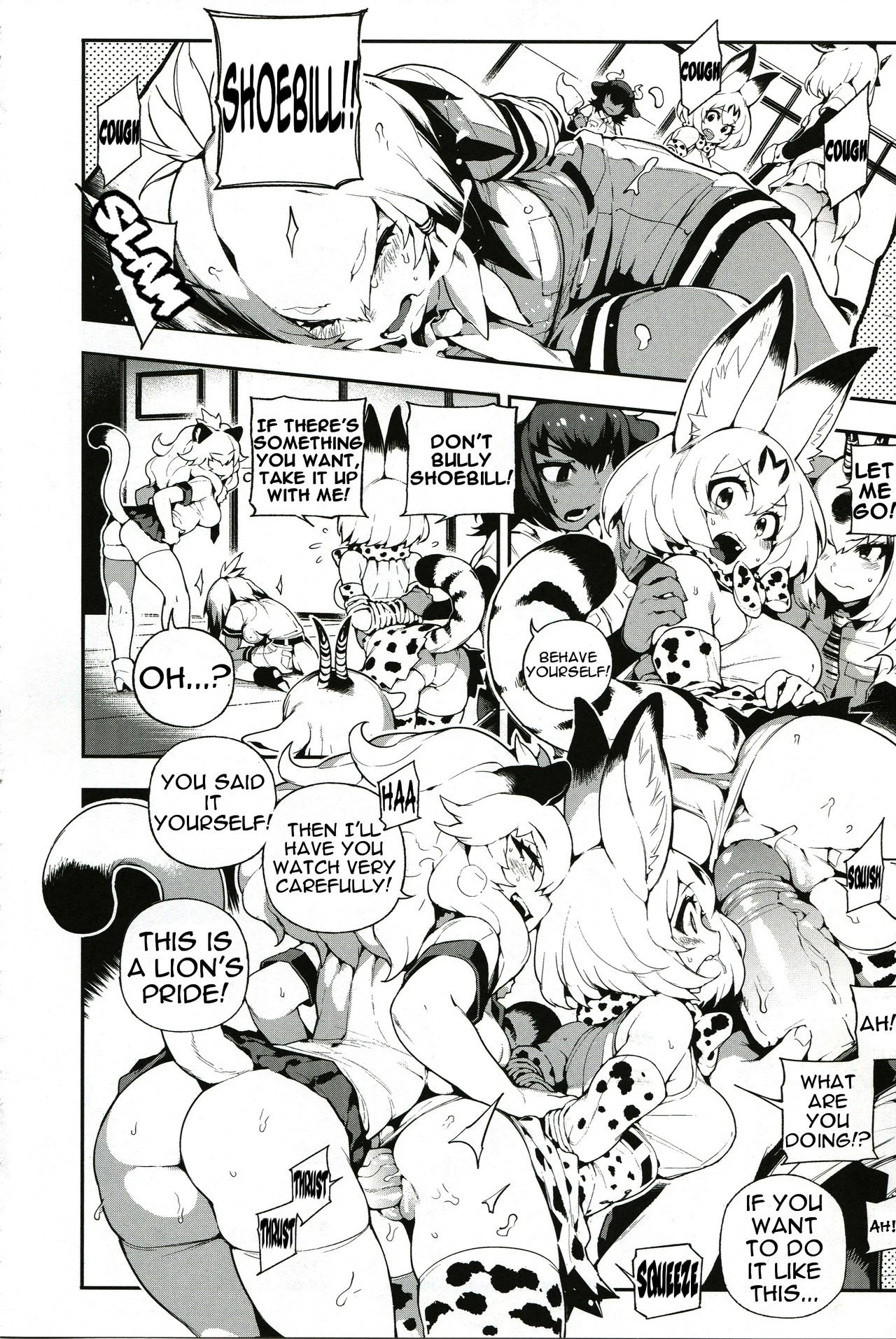 BEAST FRIENDS hentai manga picture 7