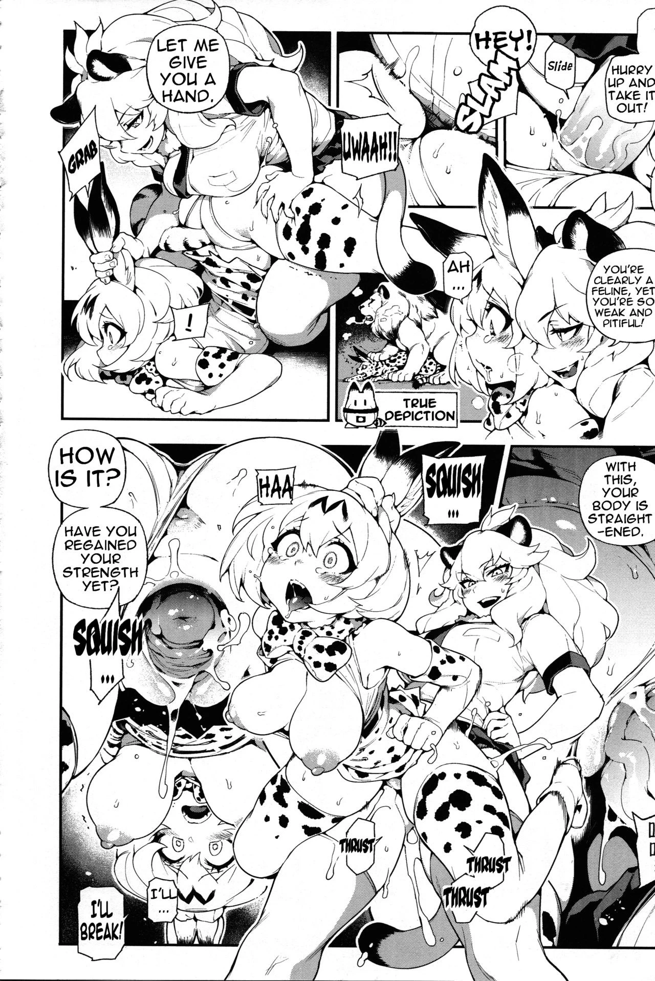 BEAST FRIENDS hentai manga picture 9