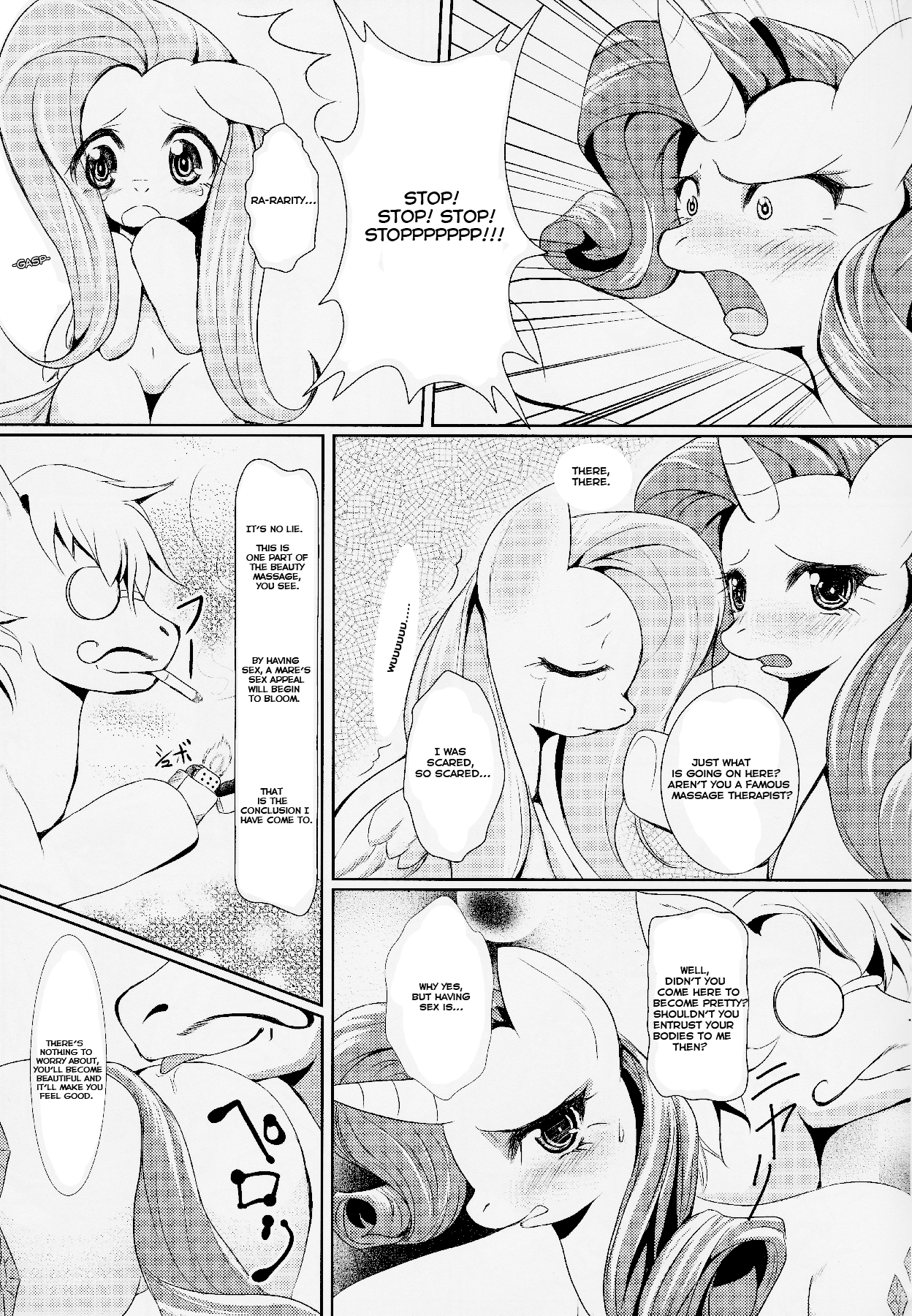 Beautiful Ponies hentai manga picture 4