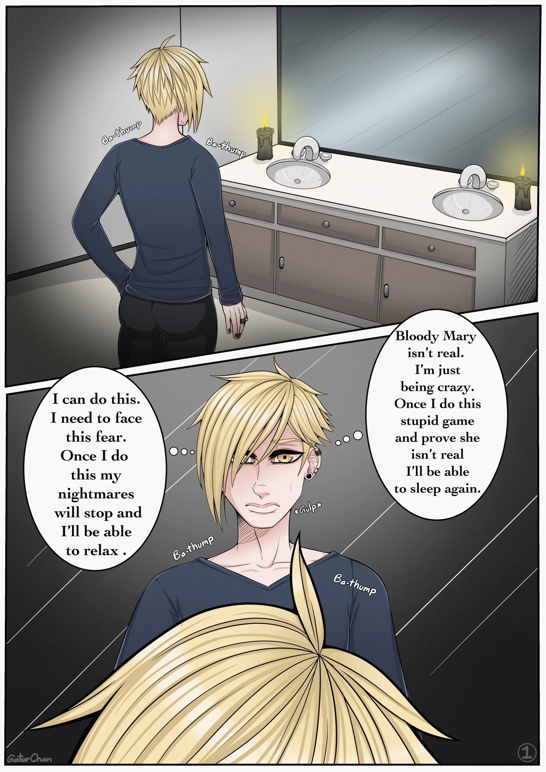 Bloody Mary Thinks I’m Cute! porn comic picture 2