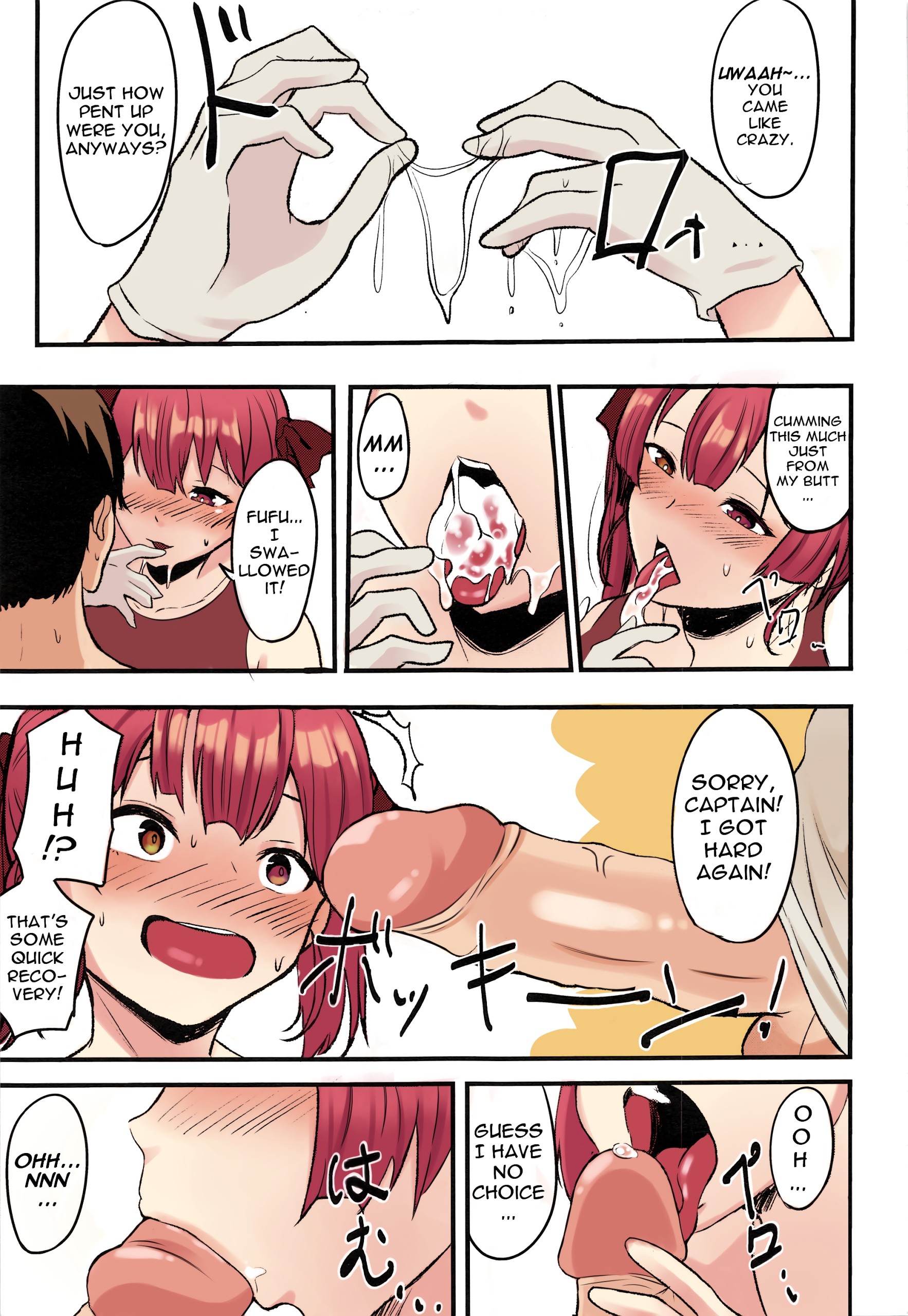 Captain's Ass Love hentai manga picture 10
