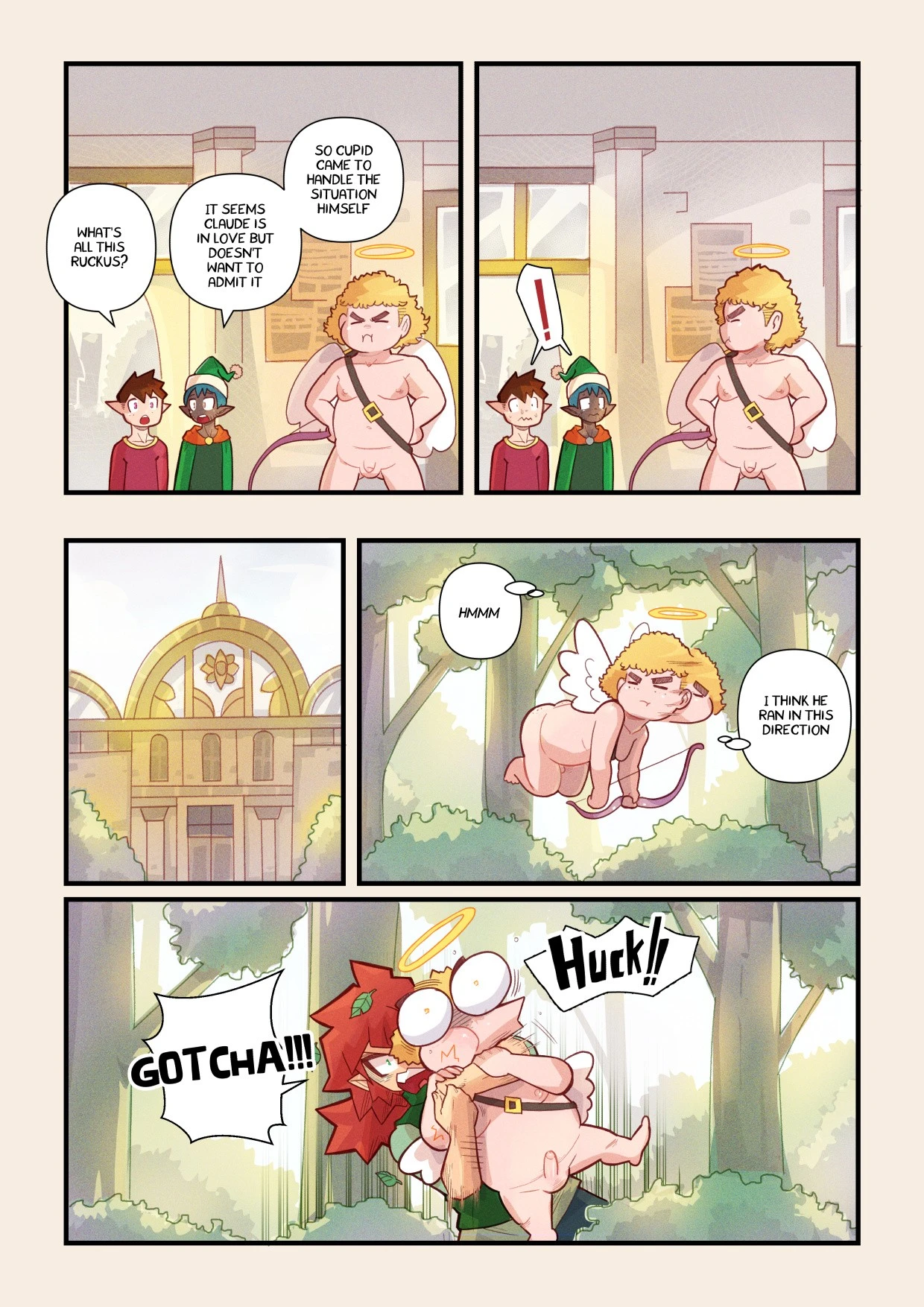Clover Shoot porn comic picture 3