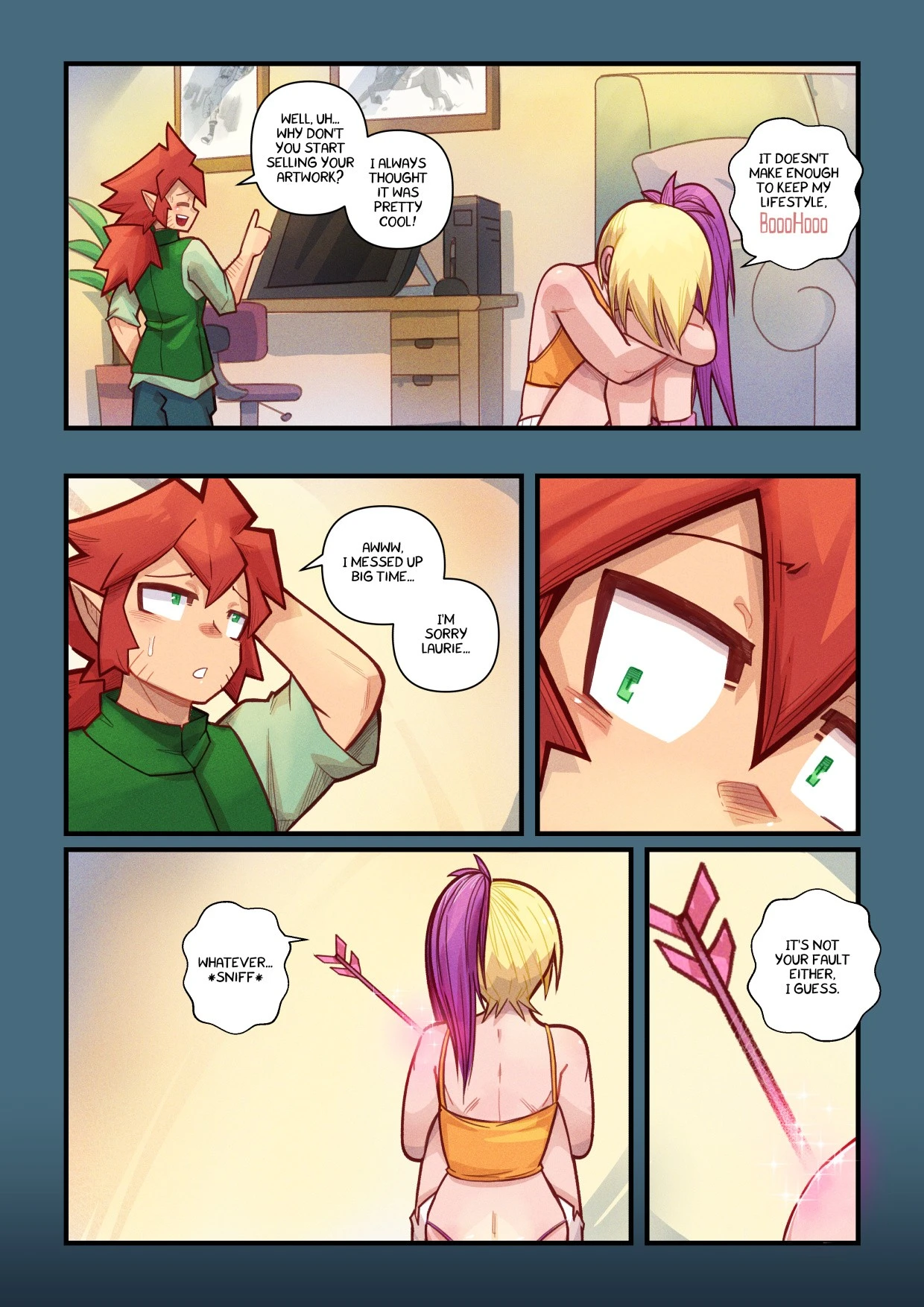 Clover Shoot porn comic picture 8