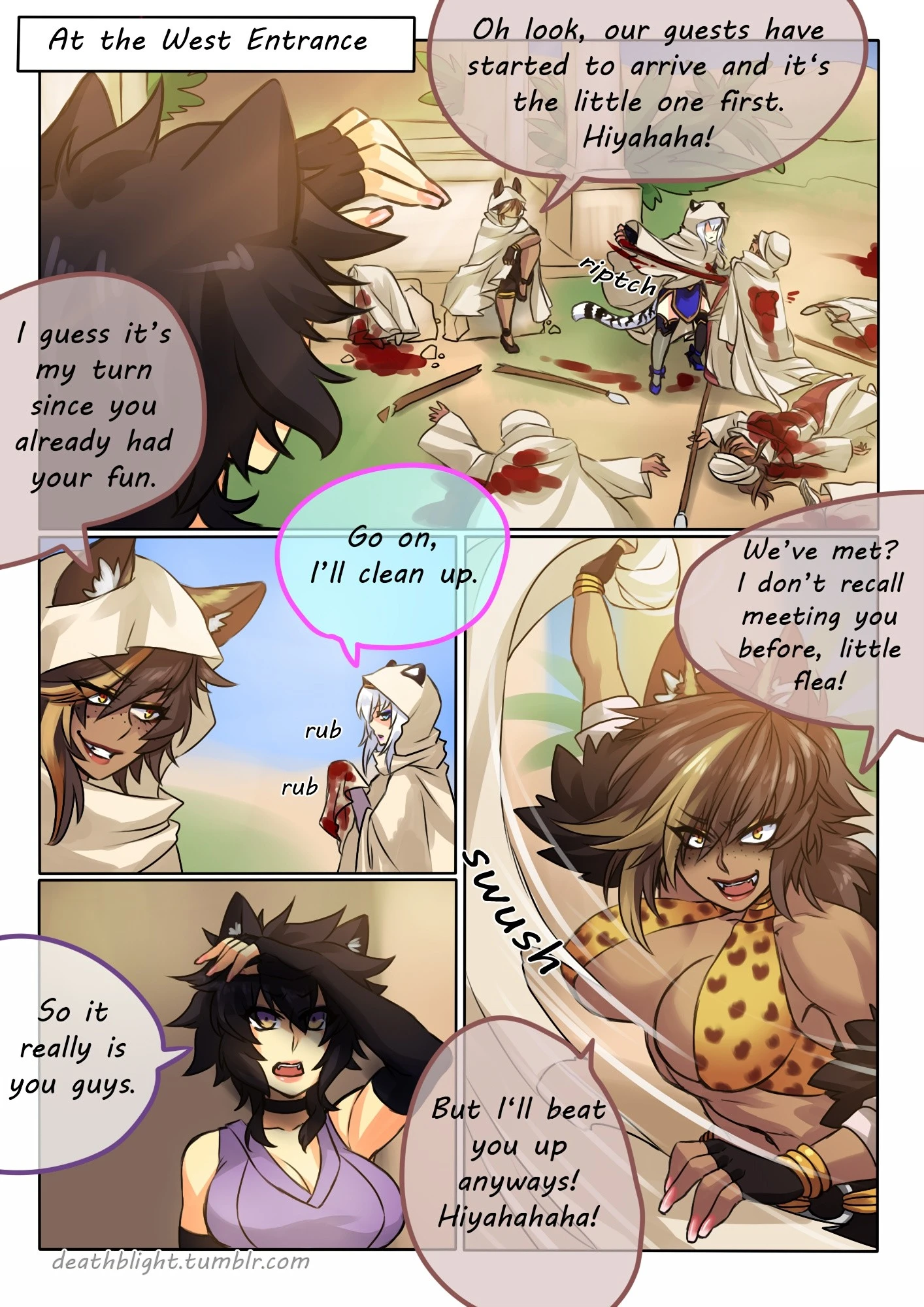 Deathblight Ch. 3 porn comic picture 45