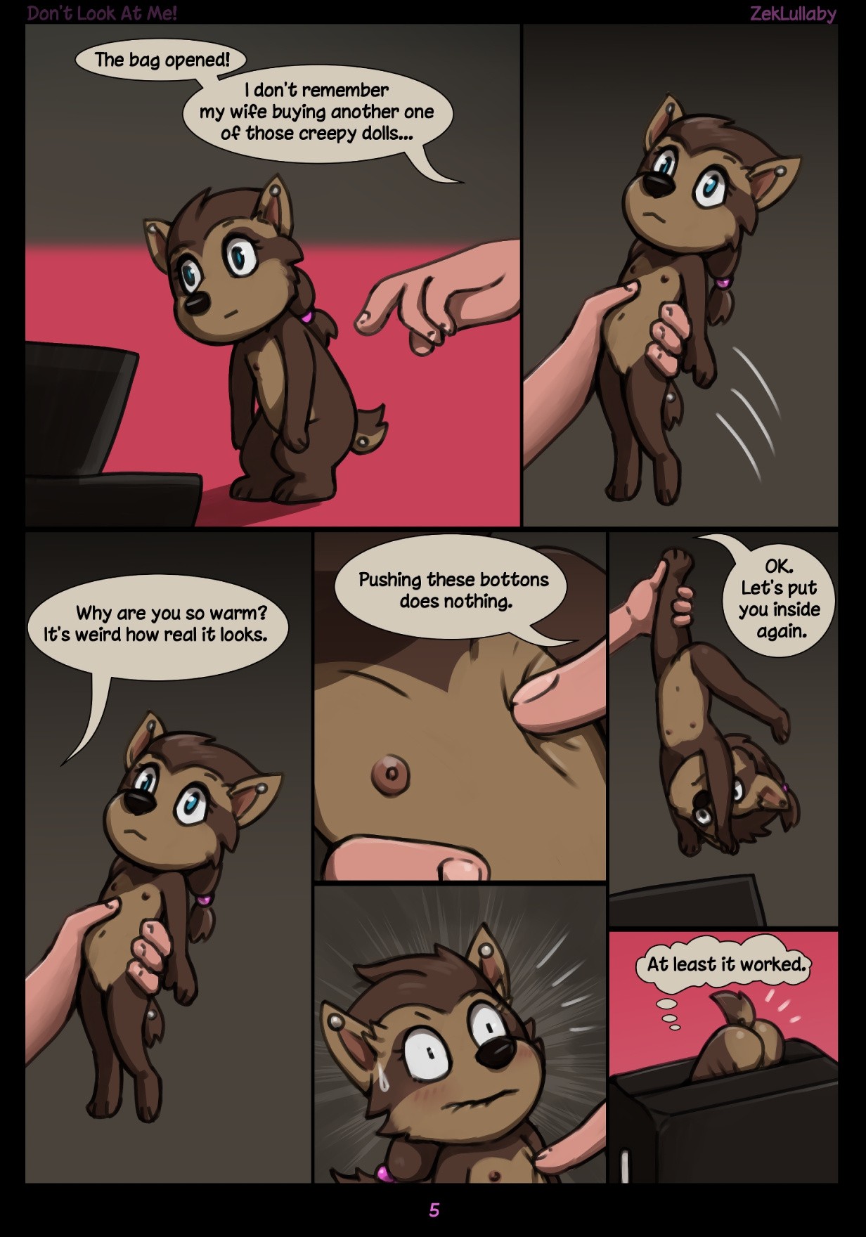 Don't Look At Me! porn comic picture 6