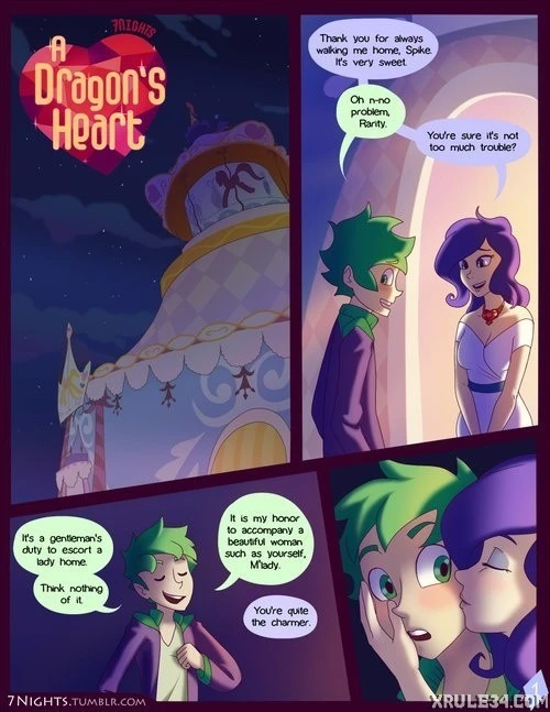 Dragon's heart porn comic picture 1