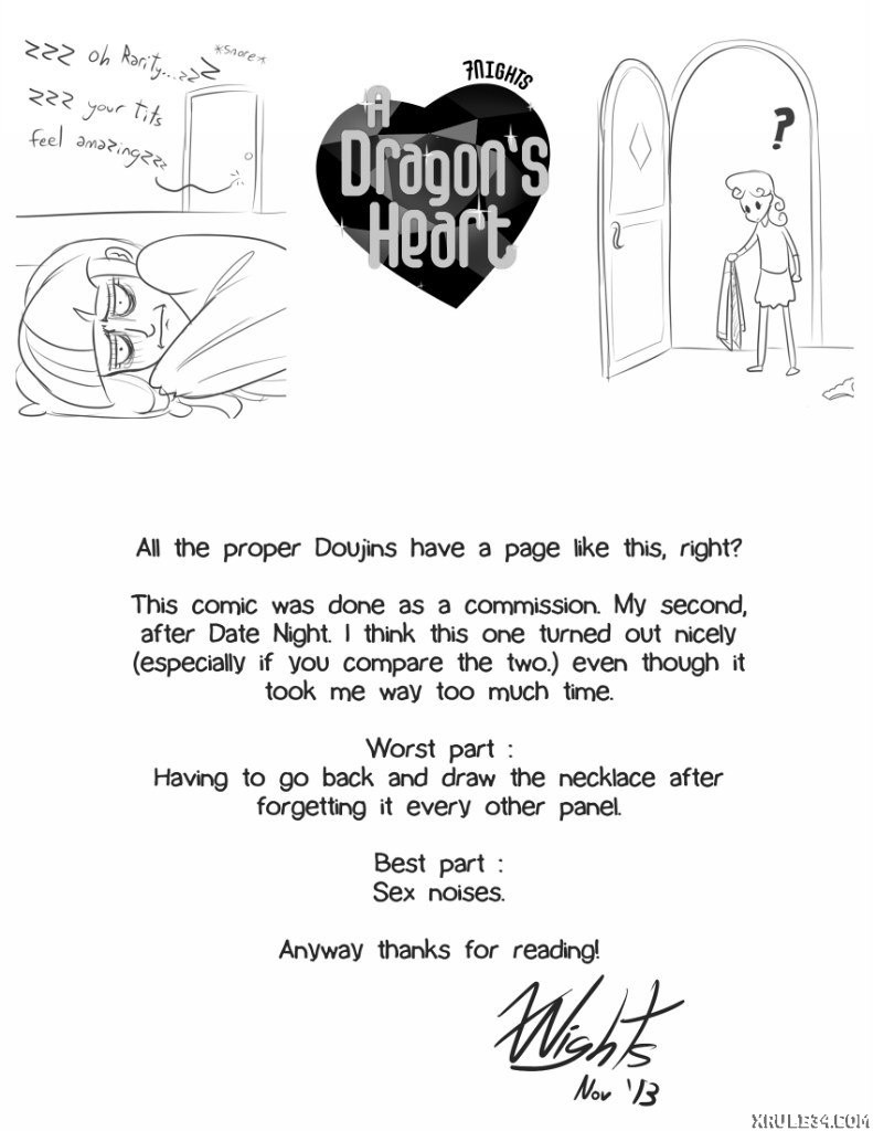 Dragon's heart porn comic picture 12