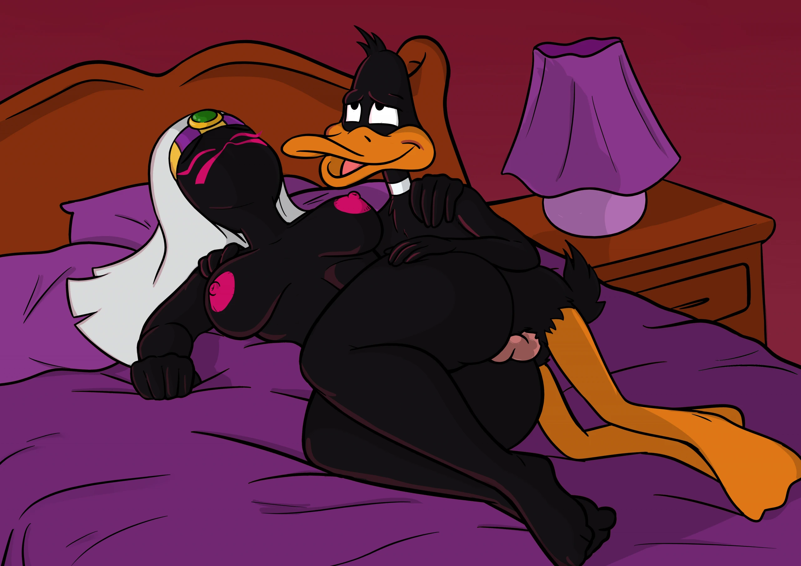 Duck Dodgers porn comic picture 4