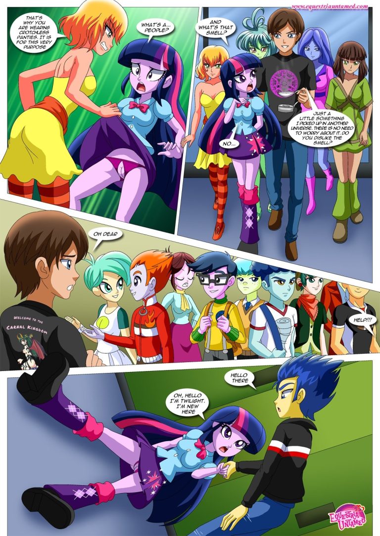 Equestria Girls Unleashed porn comic picture 3