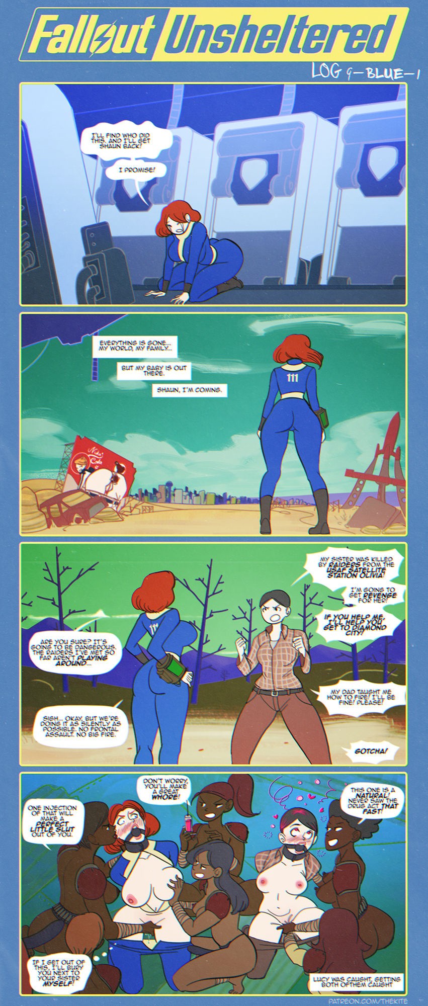 Fallout Unsheltered porn comic picture 11